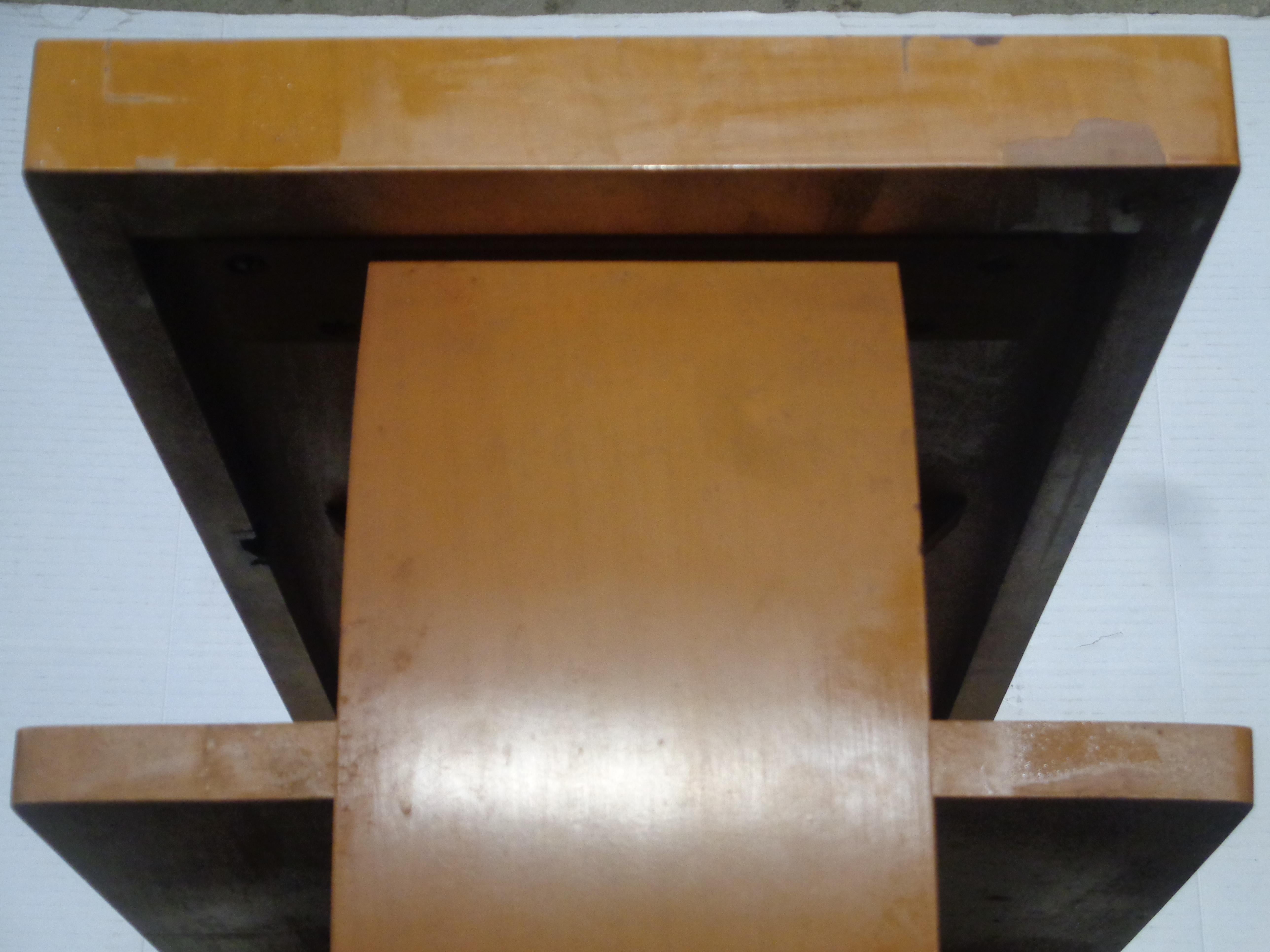 Pair Art Deco Side Tables by Gilbert Rohde for Brown Saltman 2
