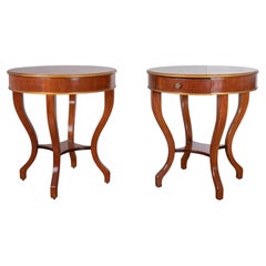 Paar Art-Déco-Beistelltische - Vintage-Möbel 1930