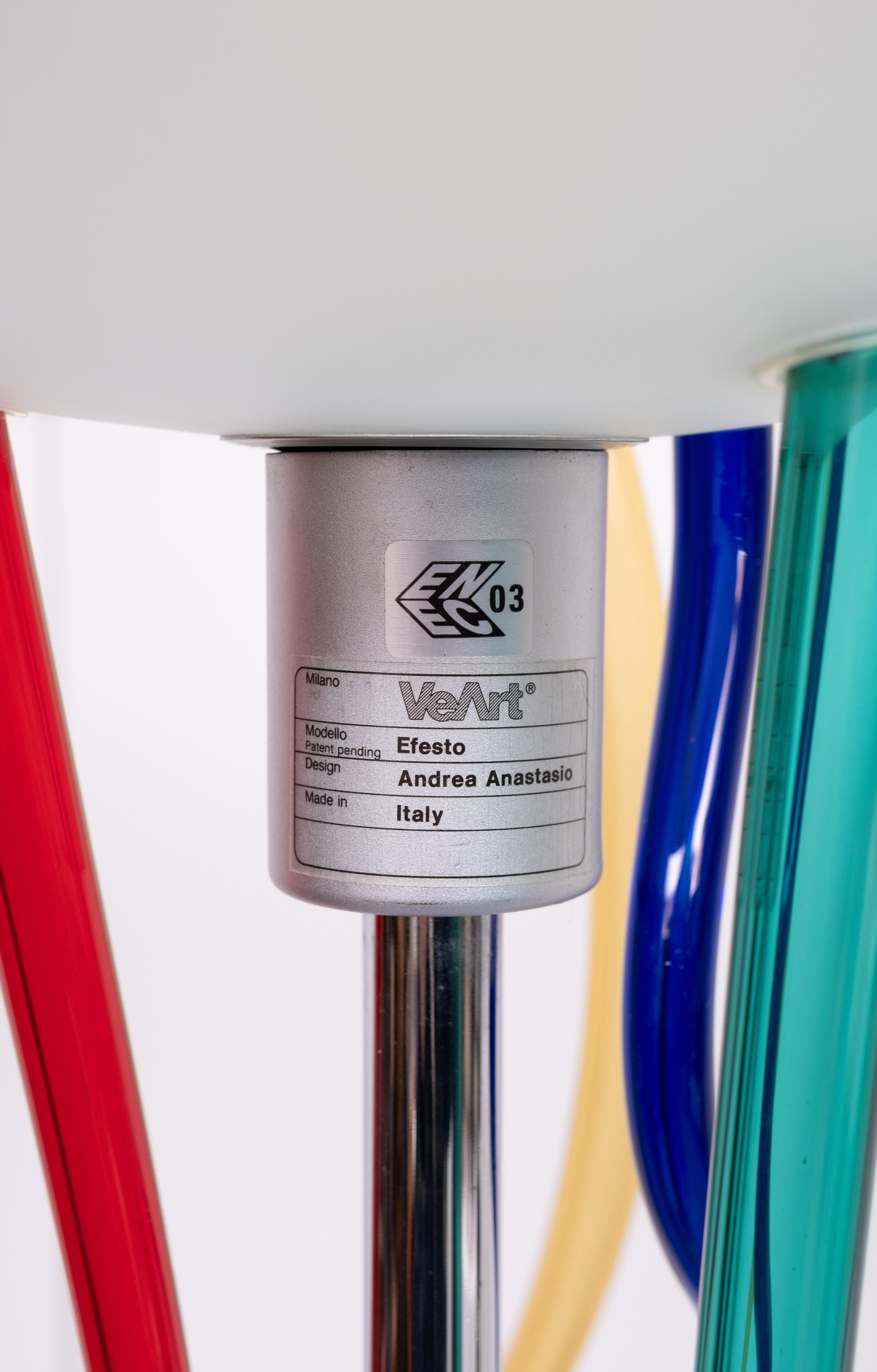 Italiano coppia di lampade da terra Artemide  Efesto di Andrea Anastasio  Italia in vendita