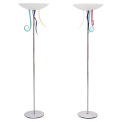 Paire de lampadaires Artemide  Efesto d'Andrea Anastasio  Italie