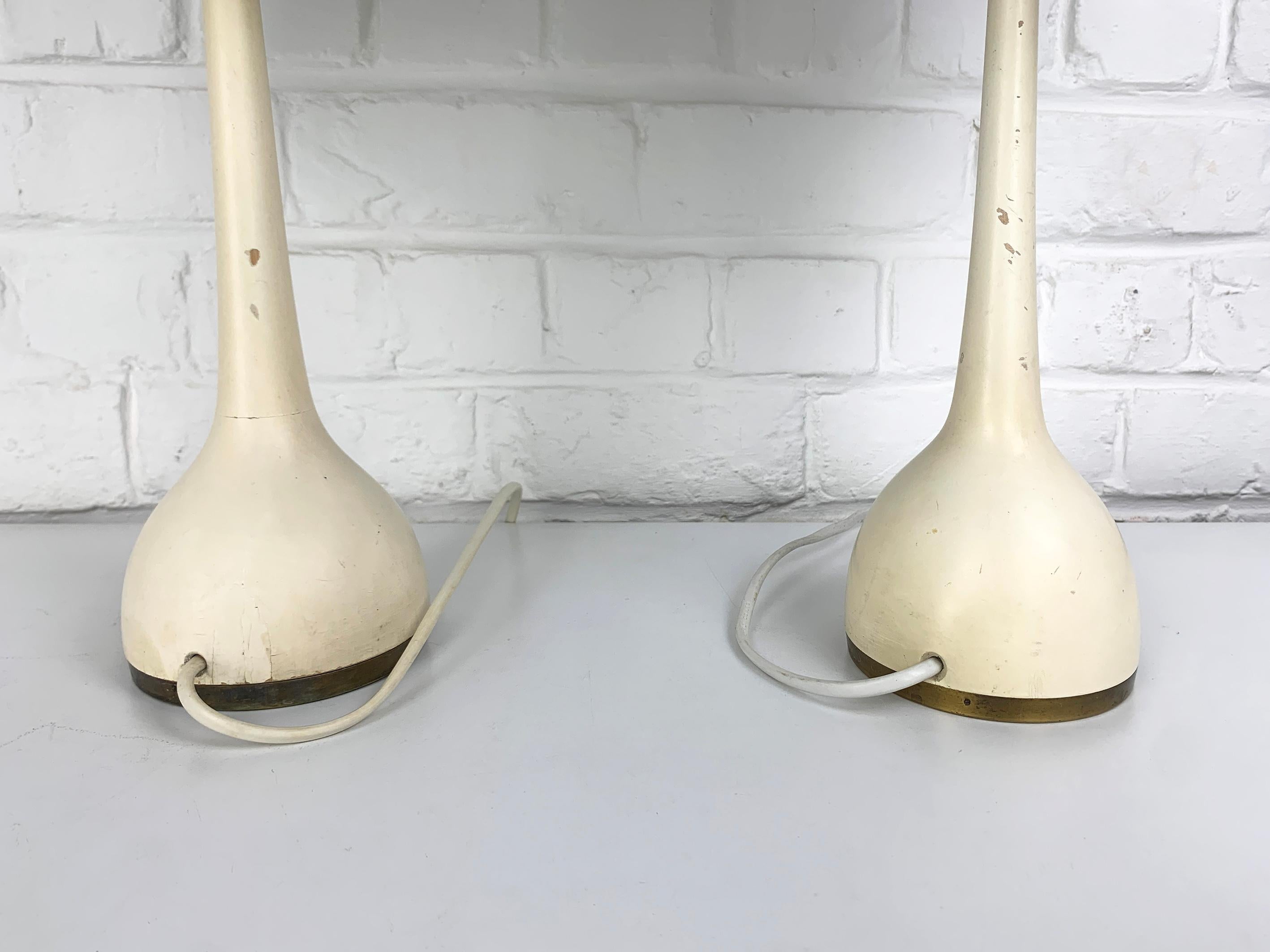 Paire de lampes de bureau B-44 de Hans-Agne Jakobsson pour AB Markaryd, Suède, années 1960 en vente 7