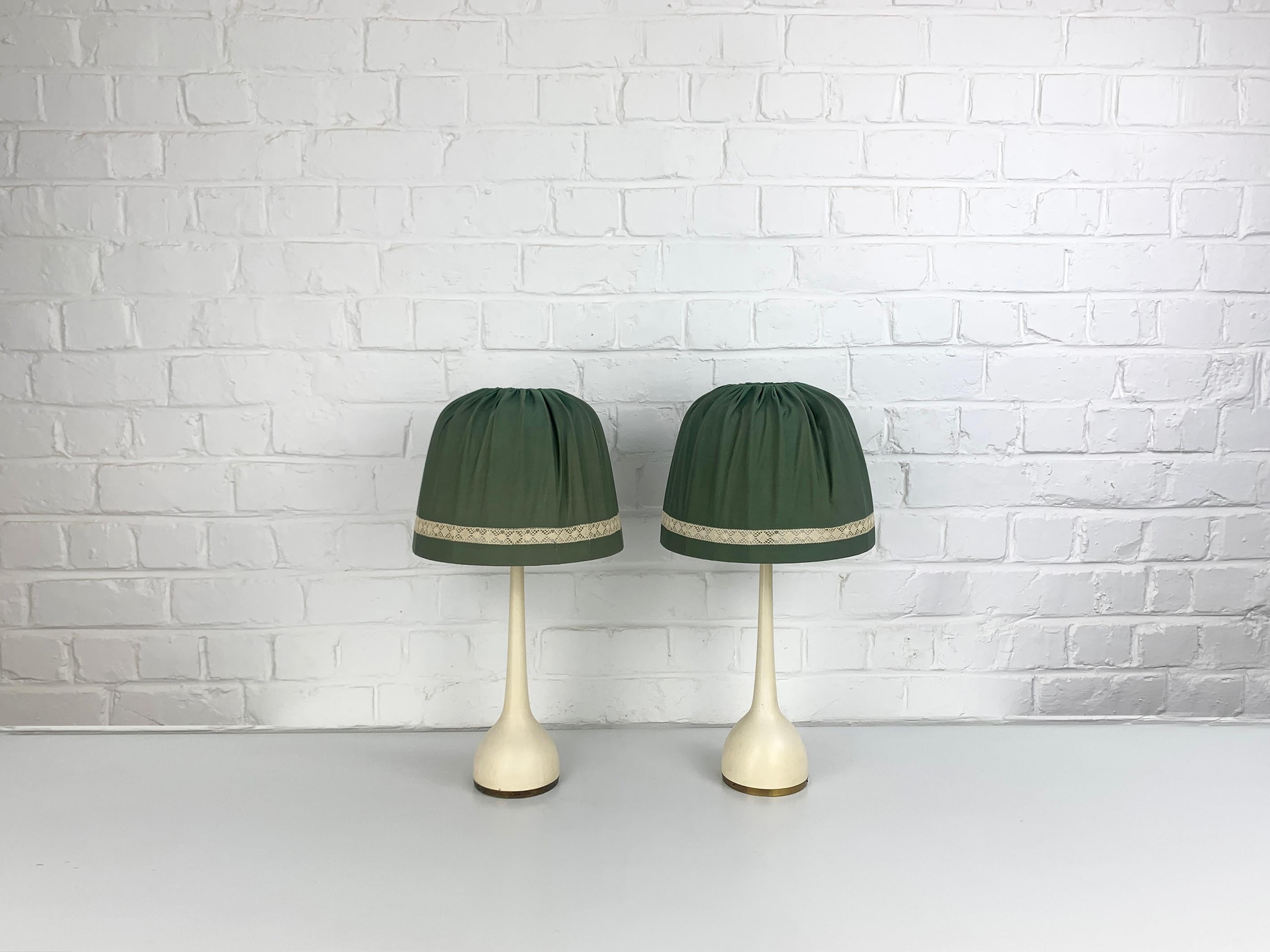 Laiton Paire de lampes de bureau B-44 de Hans-Agne Jakobsson pour AB Markaryd, Suède, années 1960 en vente