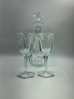 Pair Baccarat Malmaison Wine Glasses