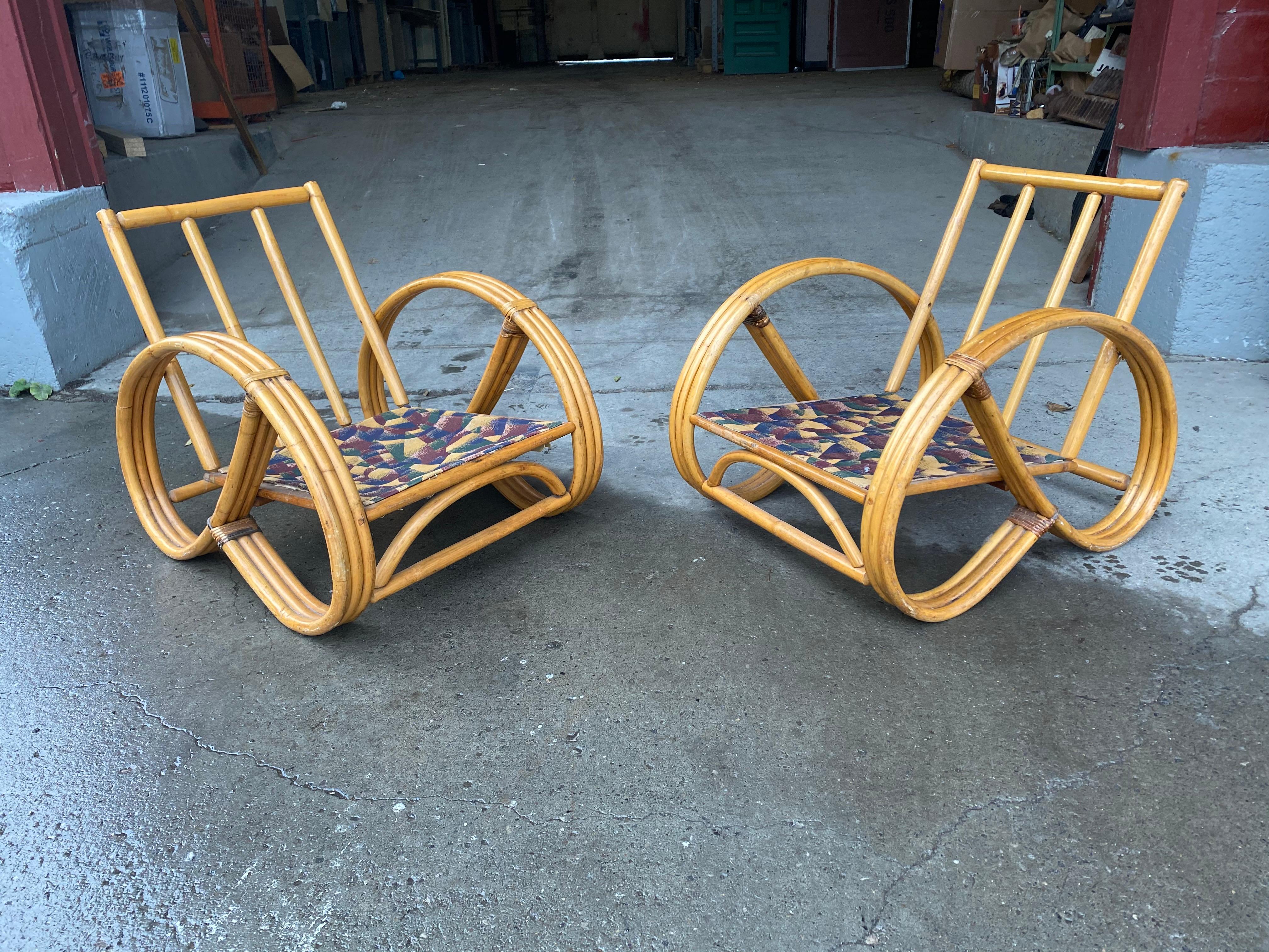 bamboo pretzel chair