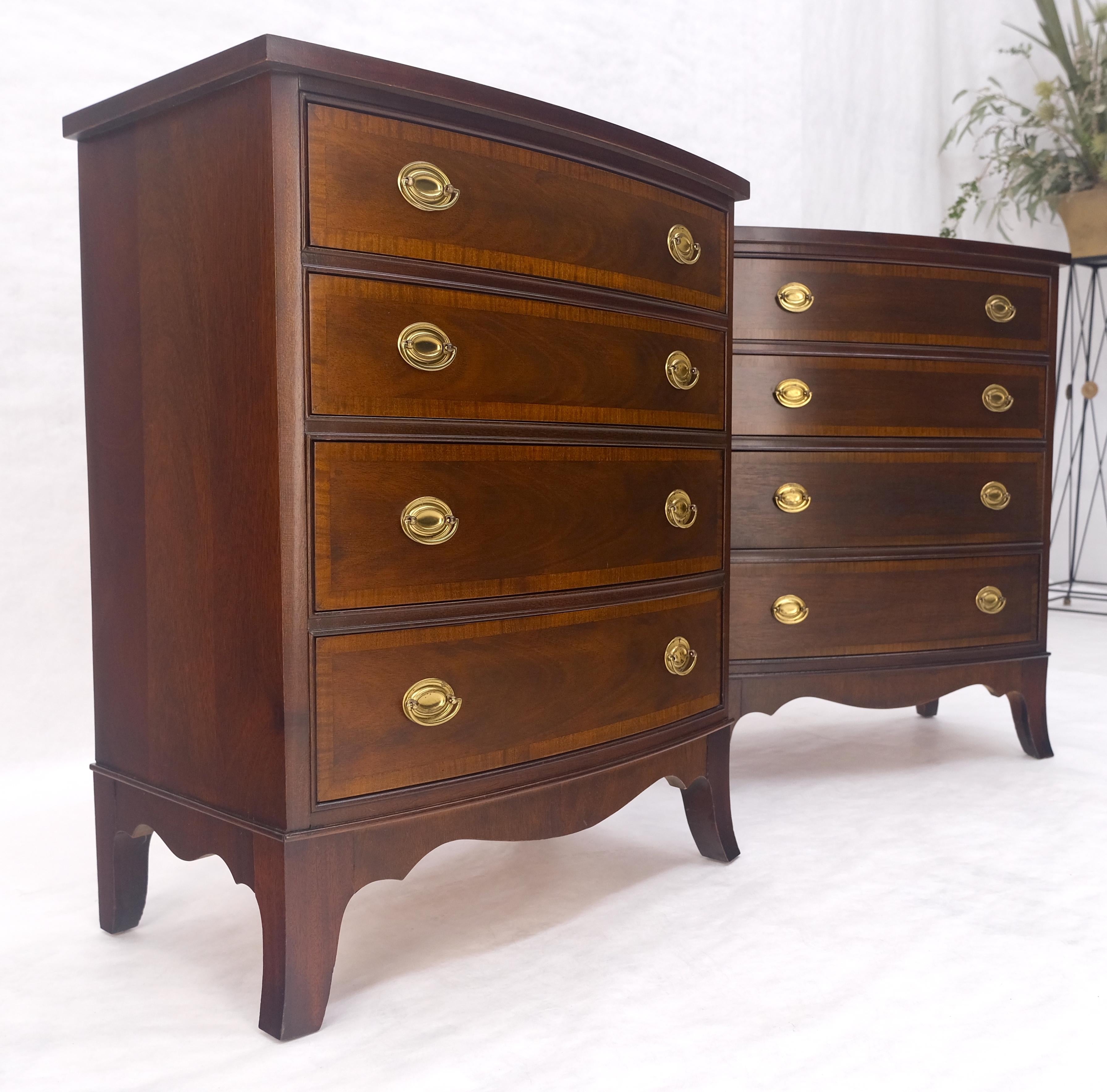 Coppia di cassetti a fascia con 4 cassetti alti 31