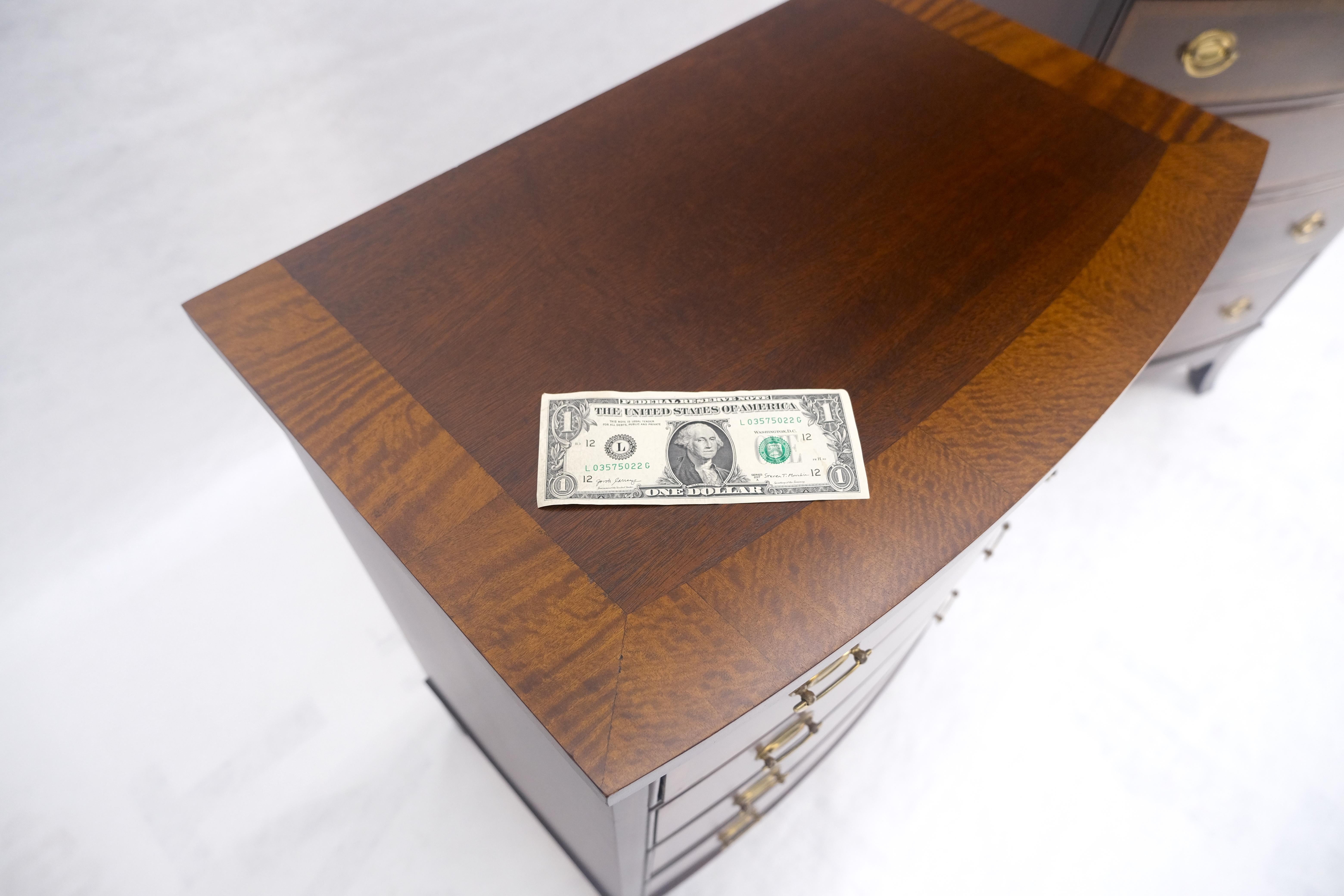 Laccato Coppia di cassetti a fascia con 4 cassetti alti 31