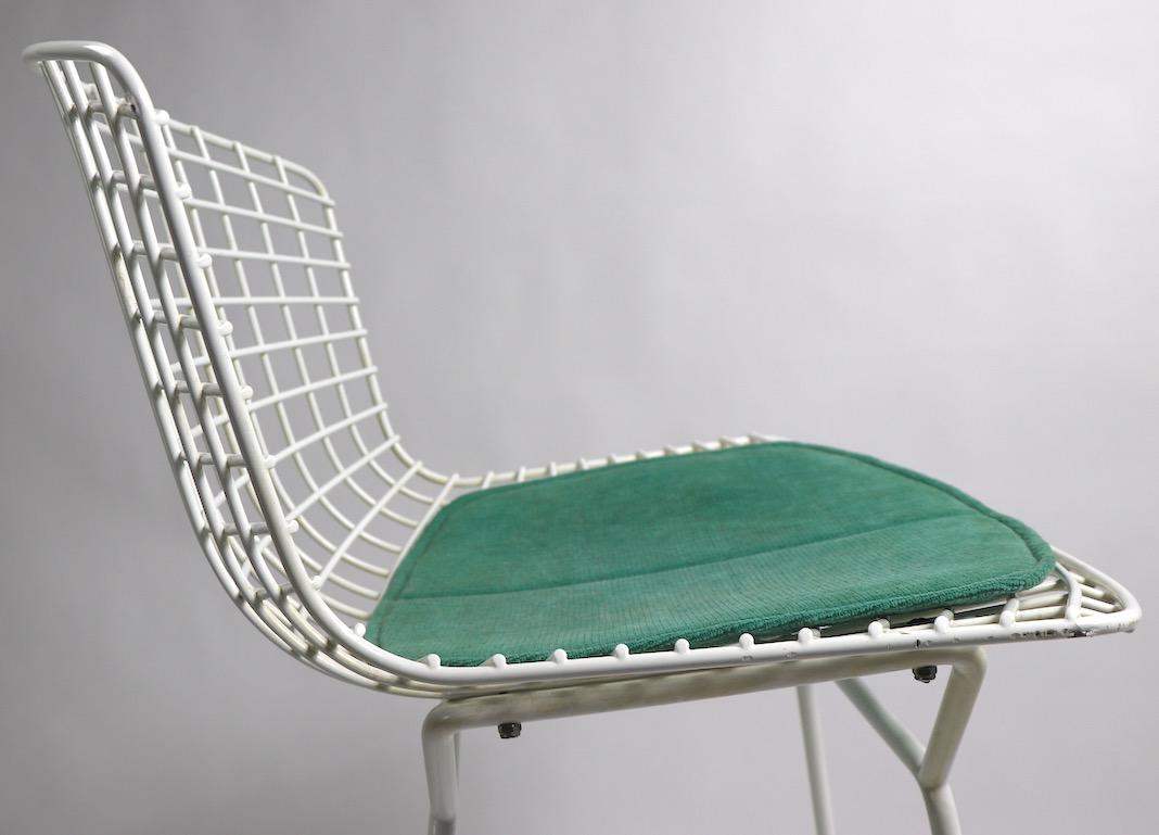 Pair of Bar Counter Stools by Bertoia for Knoll 6