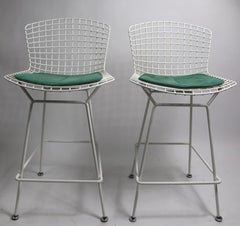 Pair of Bar Counter Stools by Bertoia for Knoll