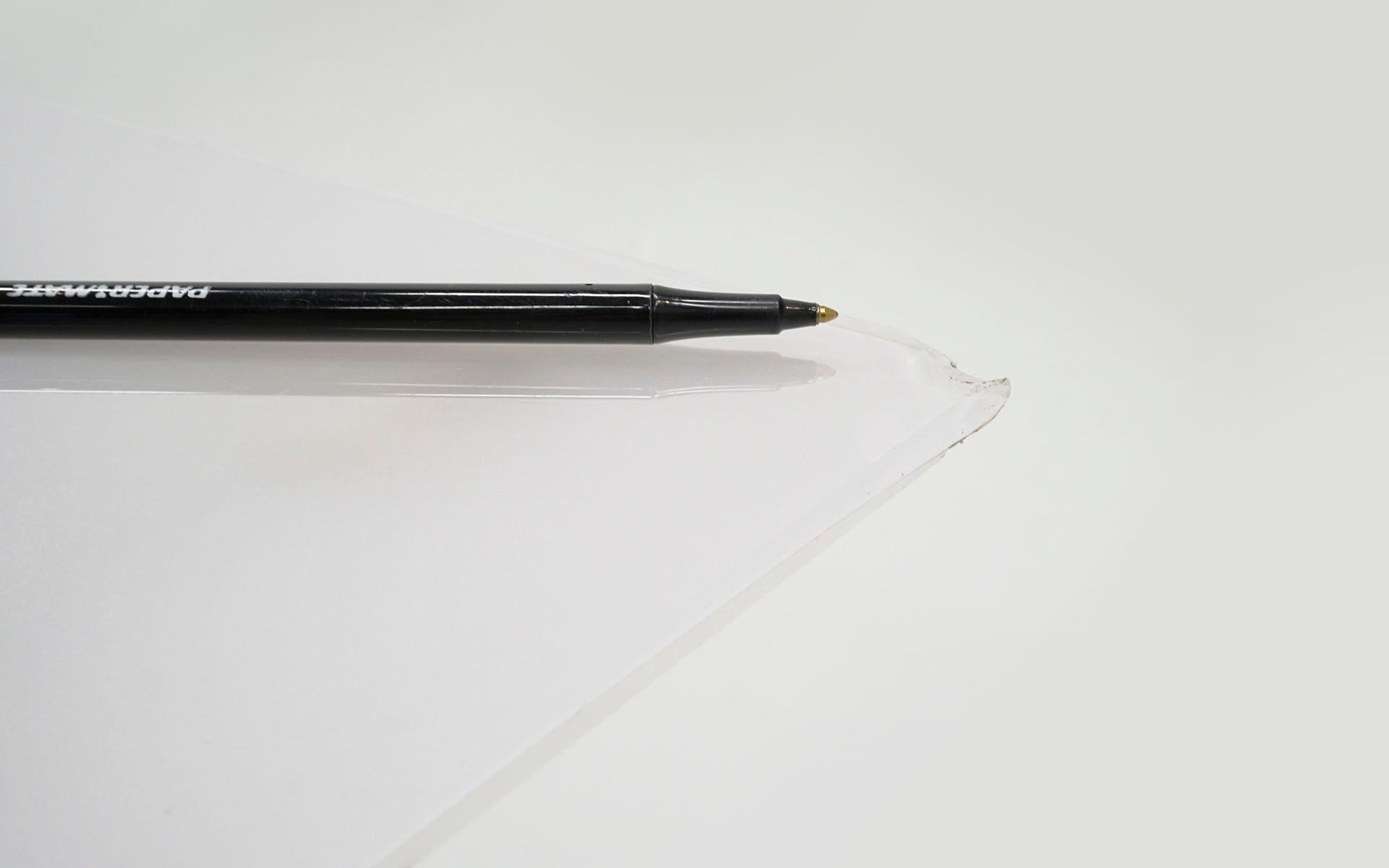 Pair of Barnaba Fornasetti Tray Tables, Acrylic Tops, Brass Folding Bases Signed 3