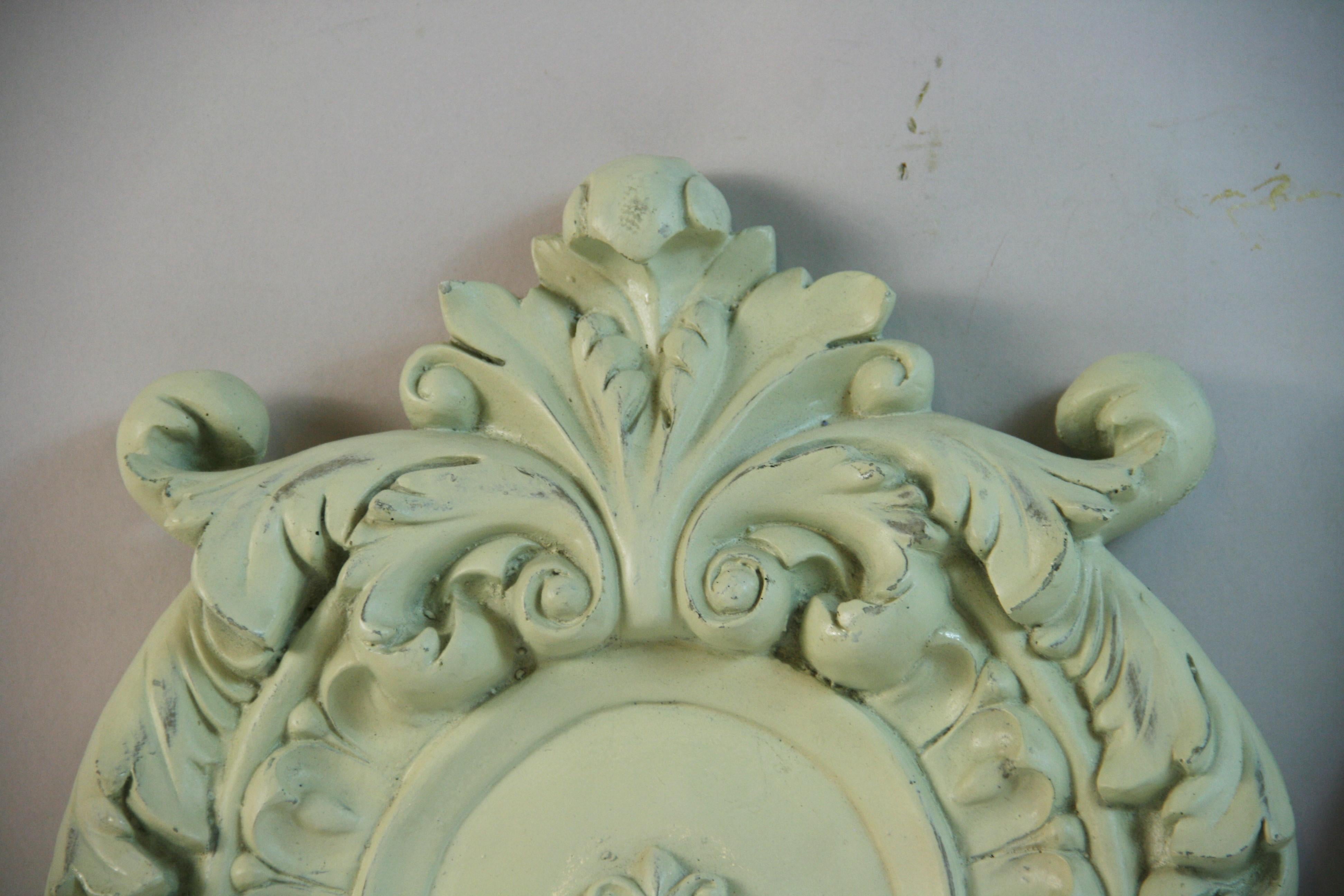 Mid-20th Century Pair Baroque Wall Plaques For Sale