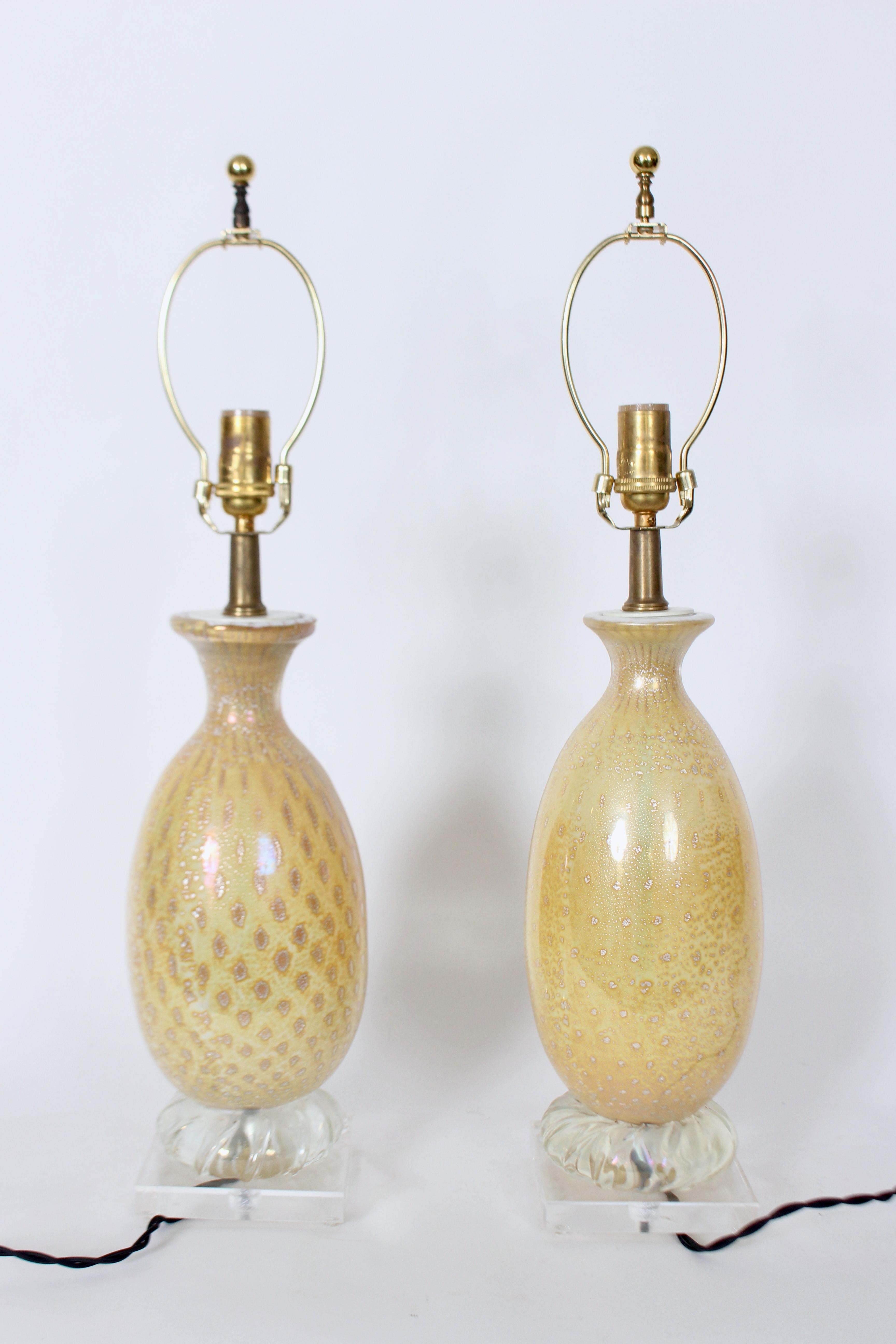 glass bedside lamps
