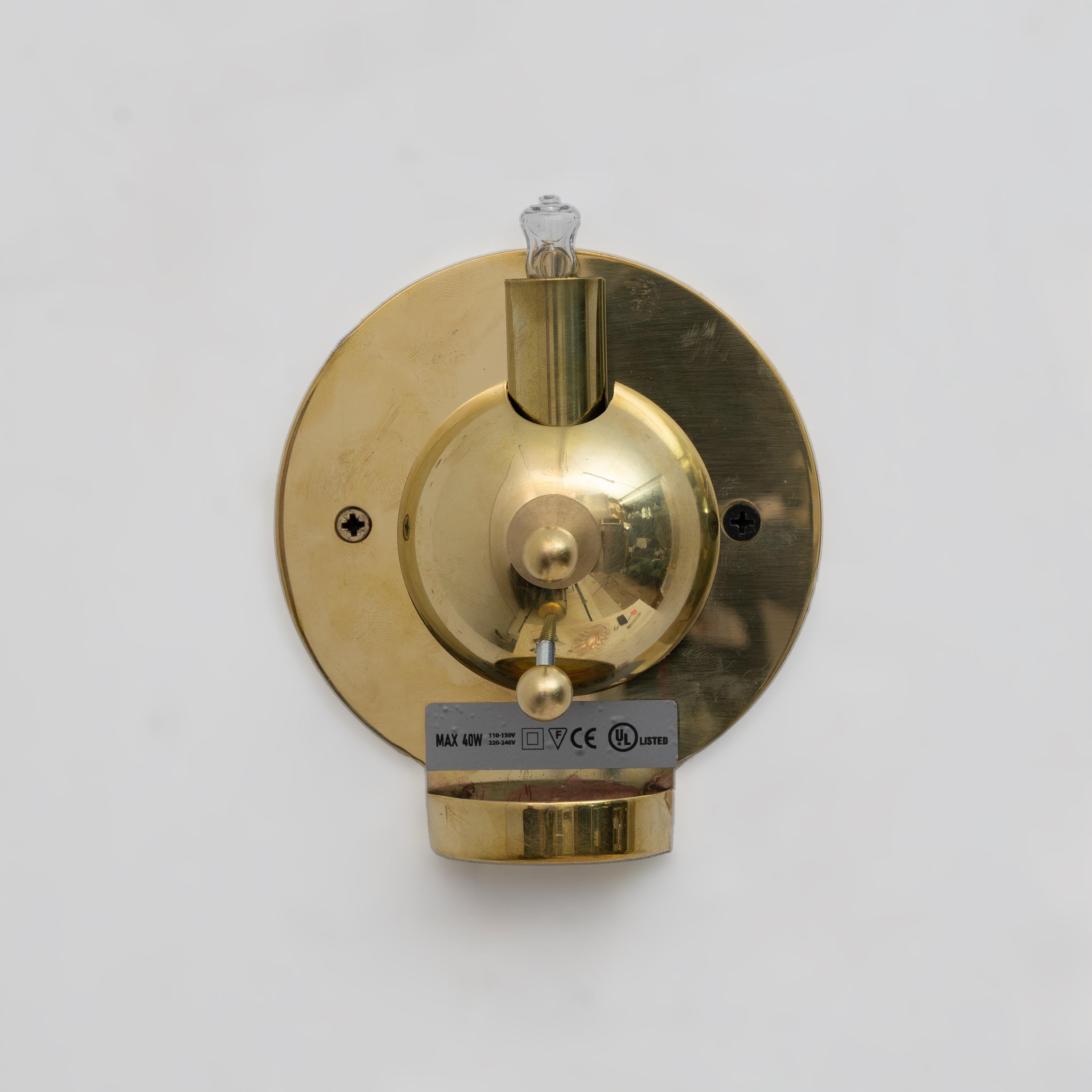 Pair Barovier & Toso Style Modern Italian Murano Glass Leaf Sconces For Sale 3