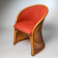 Pair Barrel Chairs