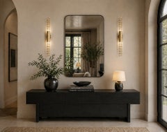 Pair Baxter "Palomar" Brass Sconces by Pietro Russo, Italian Modern Lights