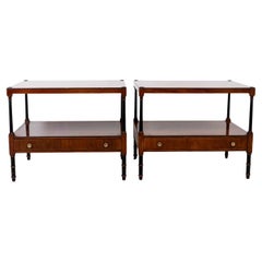 Pair Beacon Hill Regency Style End Tables