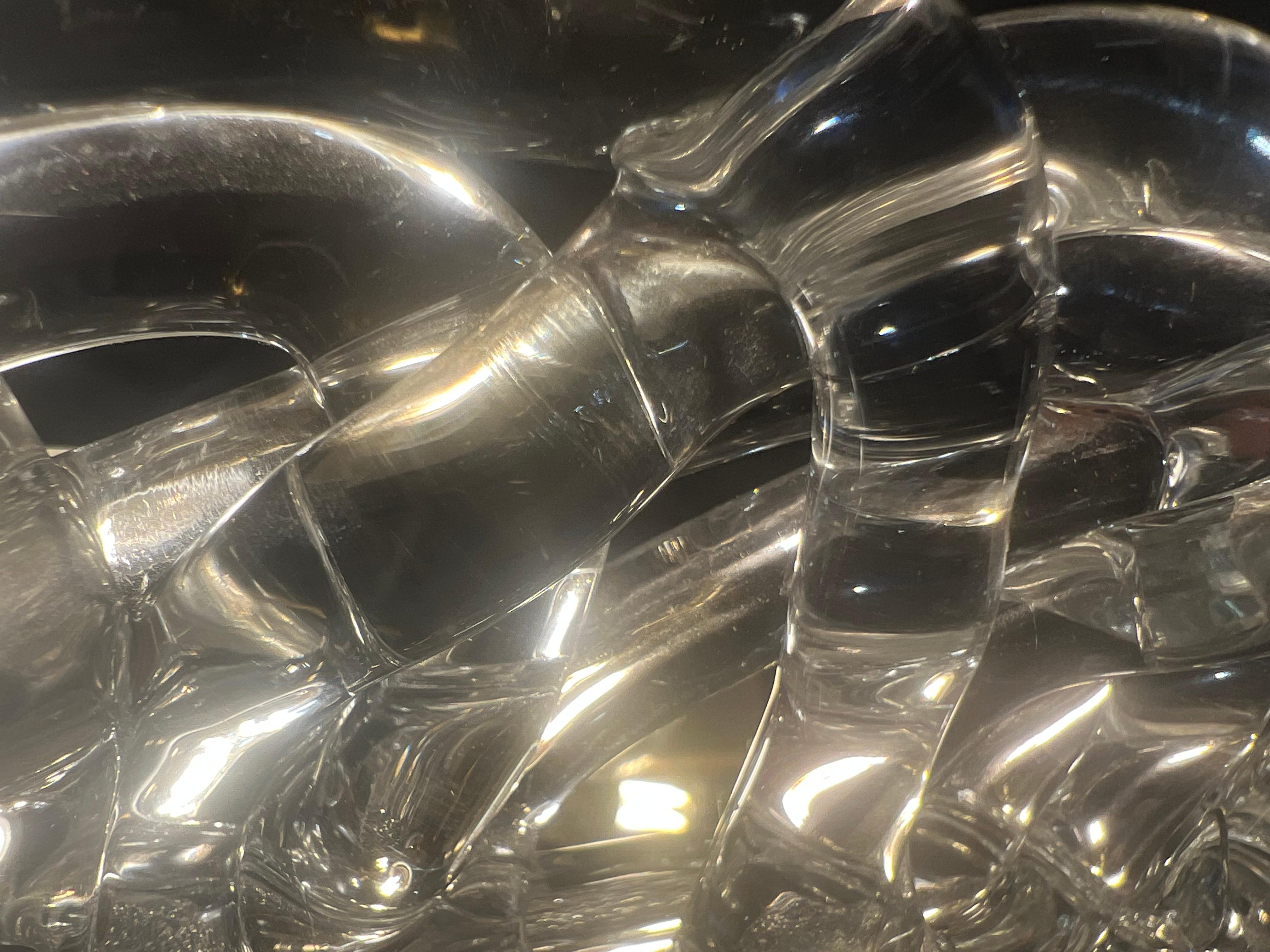 Pair Beautiful 1980’s Vintage Italian Murano chandeliers For Sale 9