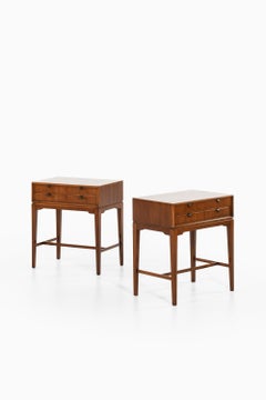 Pair Bedside / Side Tables in Mahogany, 1930's