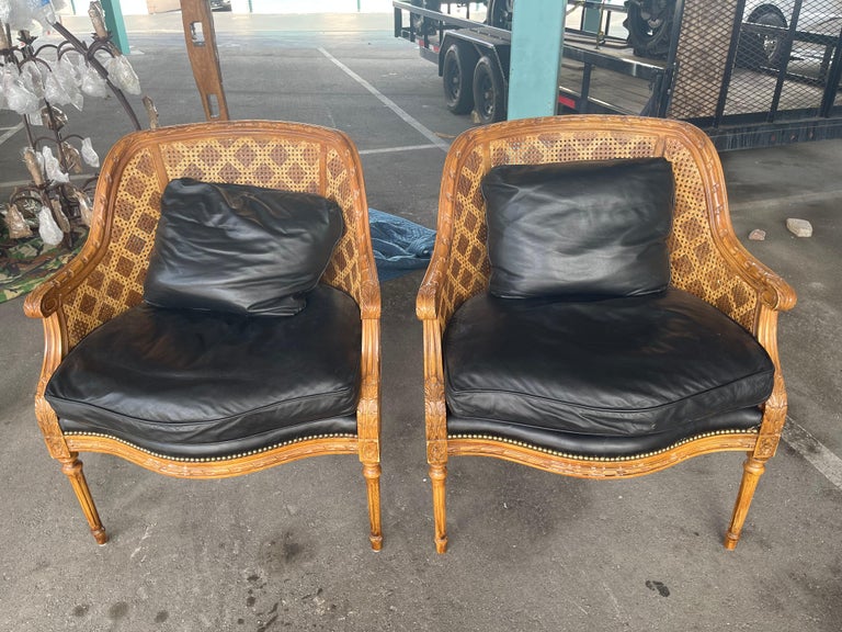 Pair Bergeres Oversized  For Sale 5
