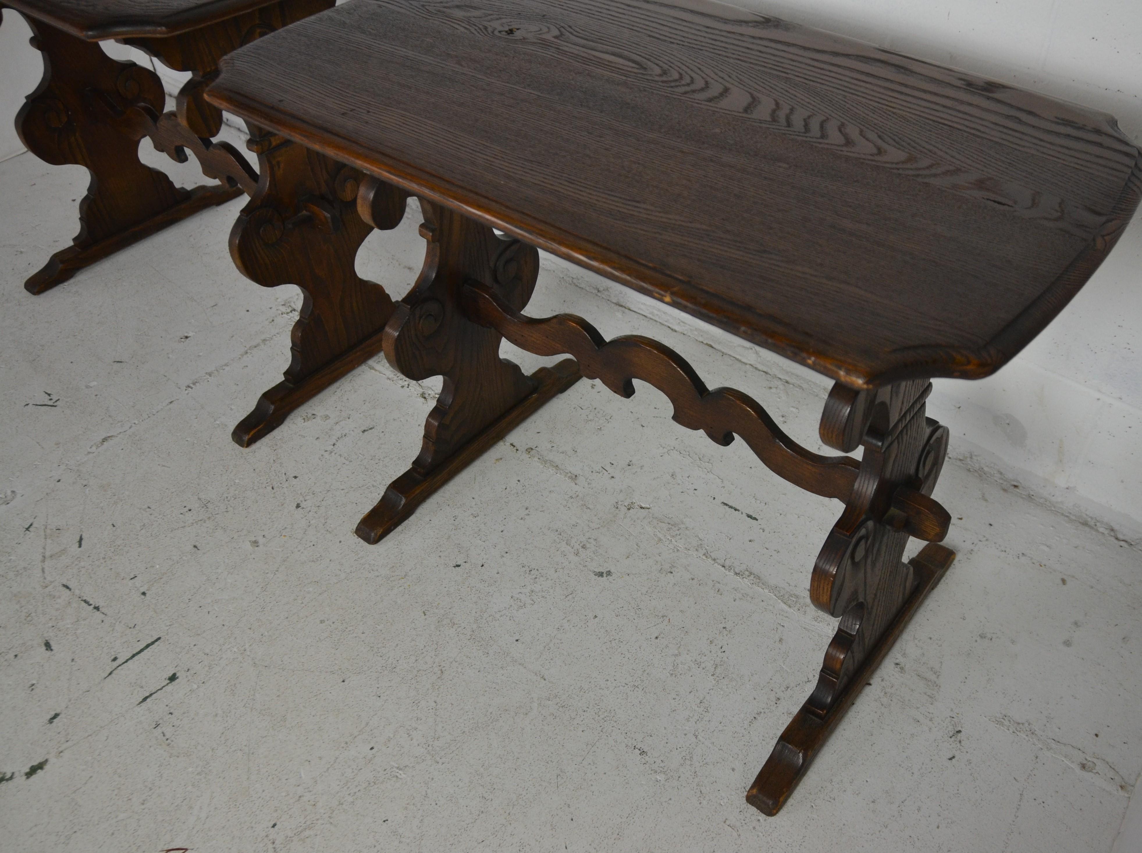 Mid-20th Century Pair of Berkey & Gay End Tables