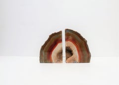 Onyx Bookends a Pair, circa 1990s