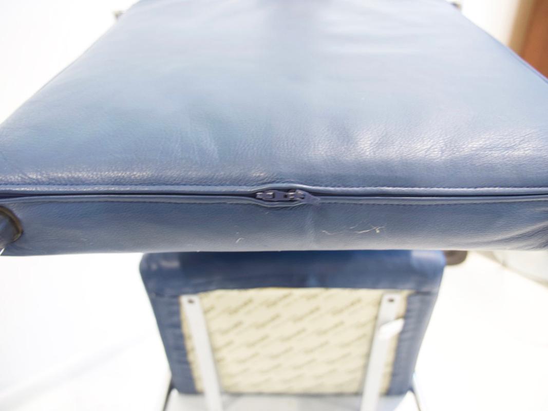 Paire de chaises longues Niccola bleues d'Andrea Branzi pour Zanotta en vente 5