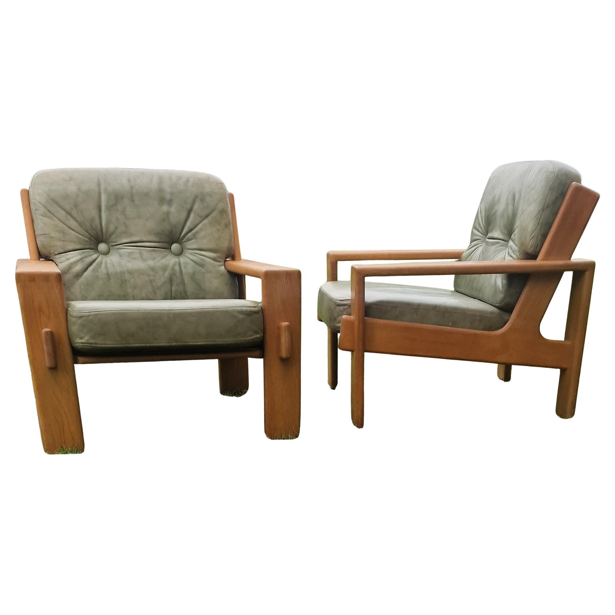 Pareja de sillones Bonanza de Esko Pajamies para Asko 1960