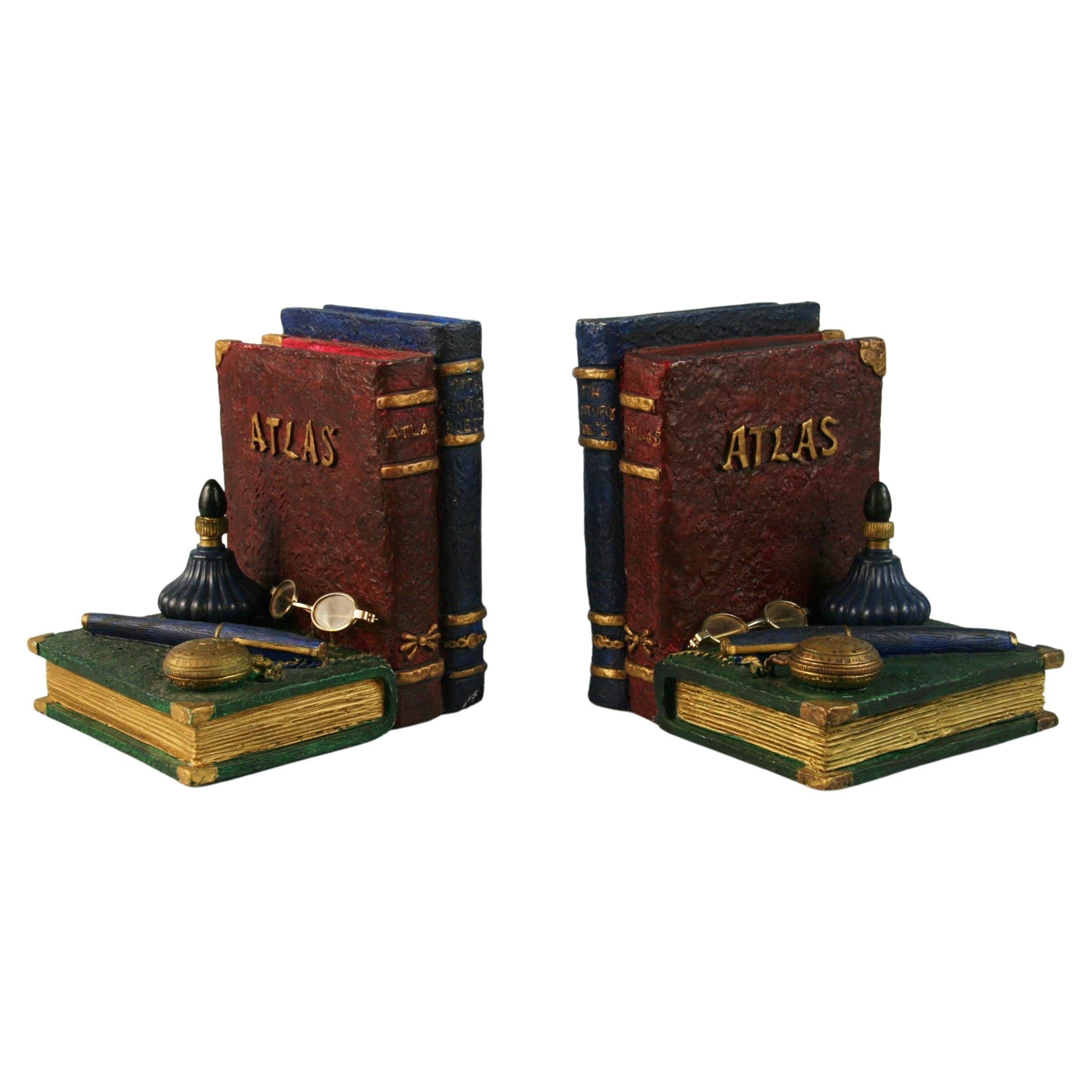Pair Book and Pen Bookends