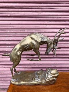 Pair Brass Charging Rams