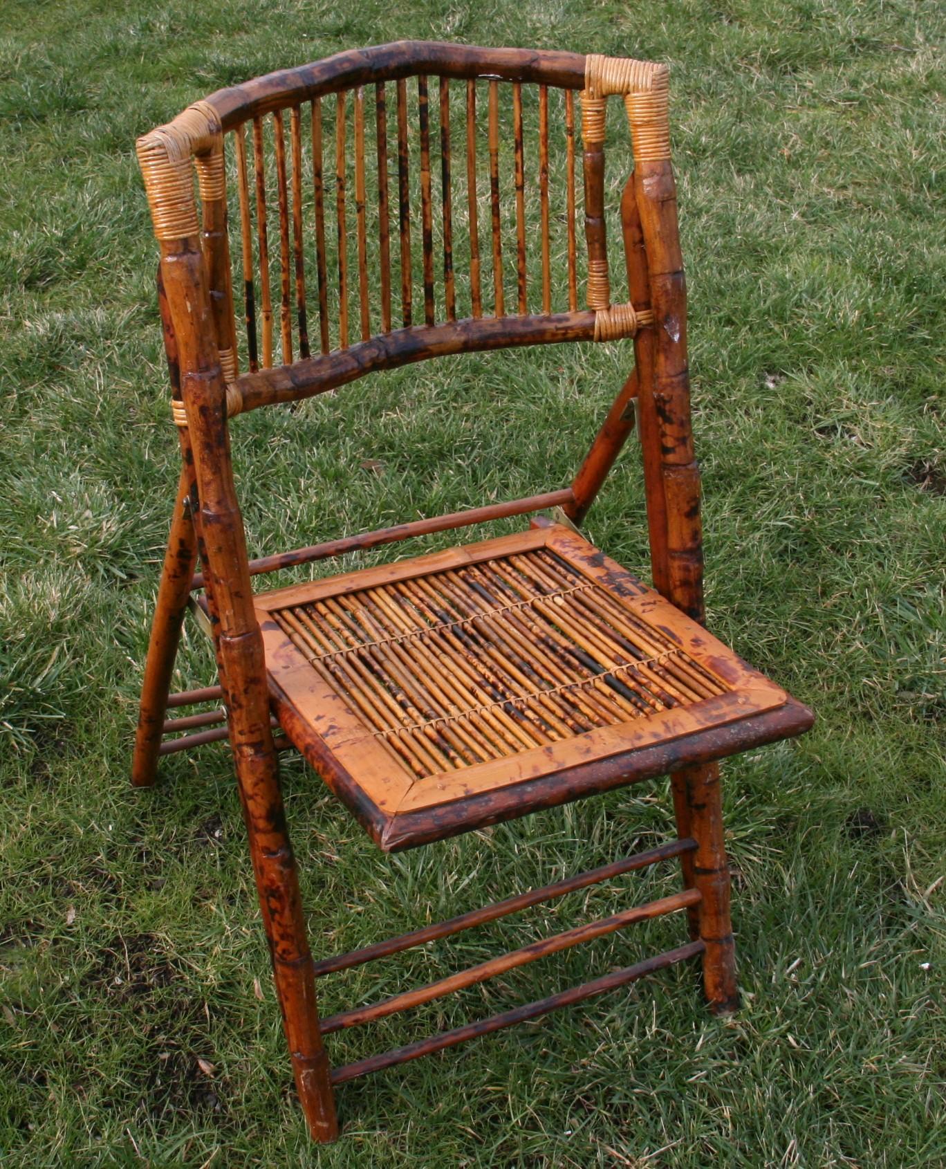 antique bamboo chairs