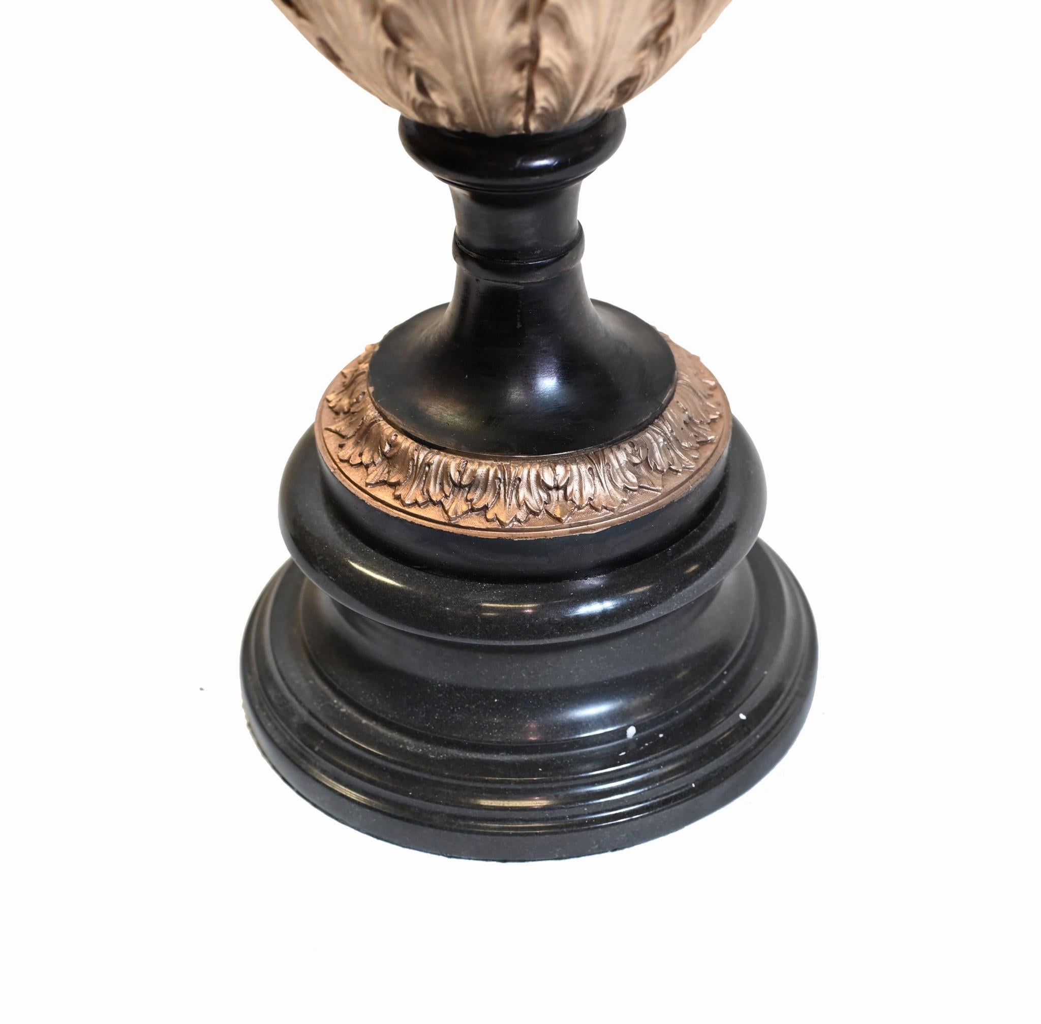 Pair Bronze Classical Urns Grecian Amphora Barbedienne For Sale 8