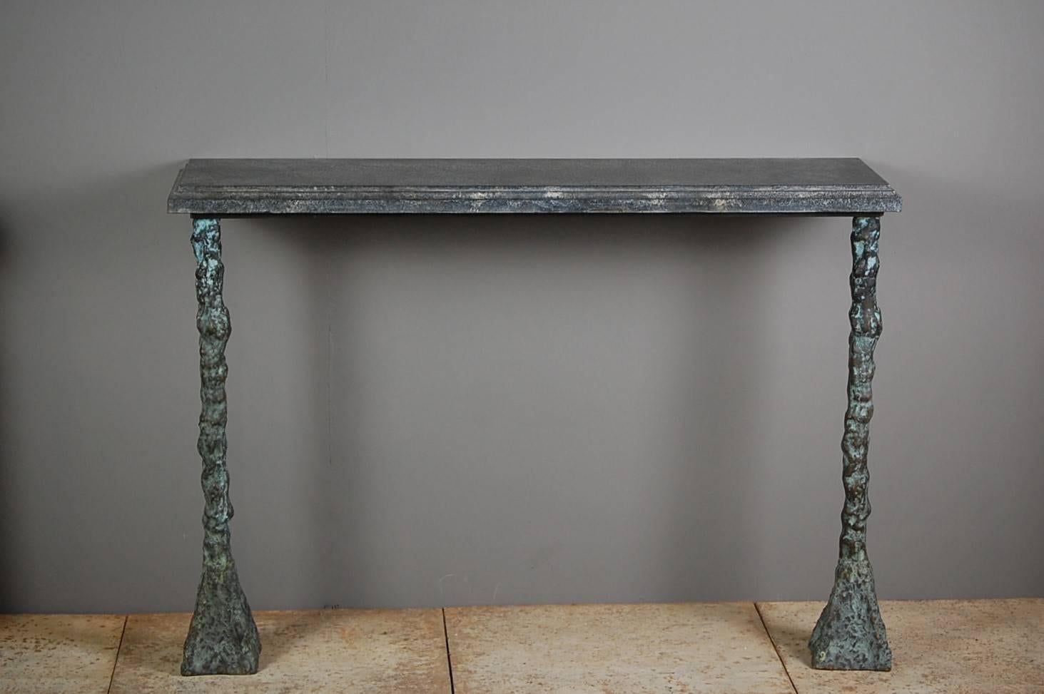 Pair of Bronze Console Tables 4