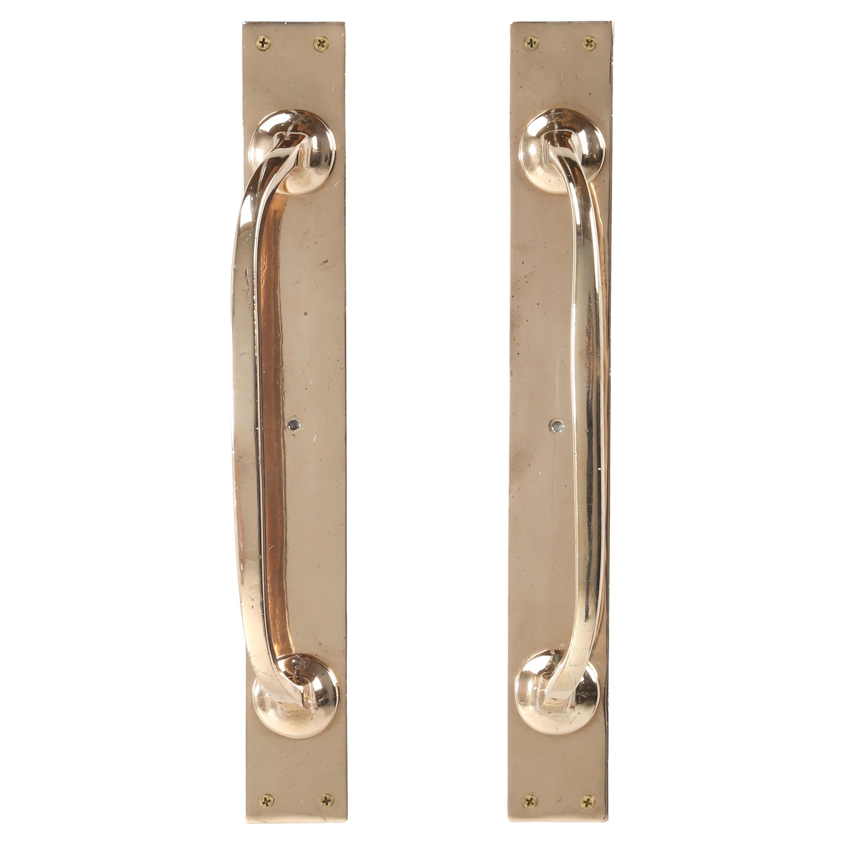 Pair Bronze Door Pulls Large Enough for a SubZero Victorian (2) Pairs Available