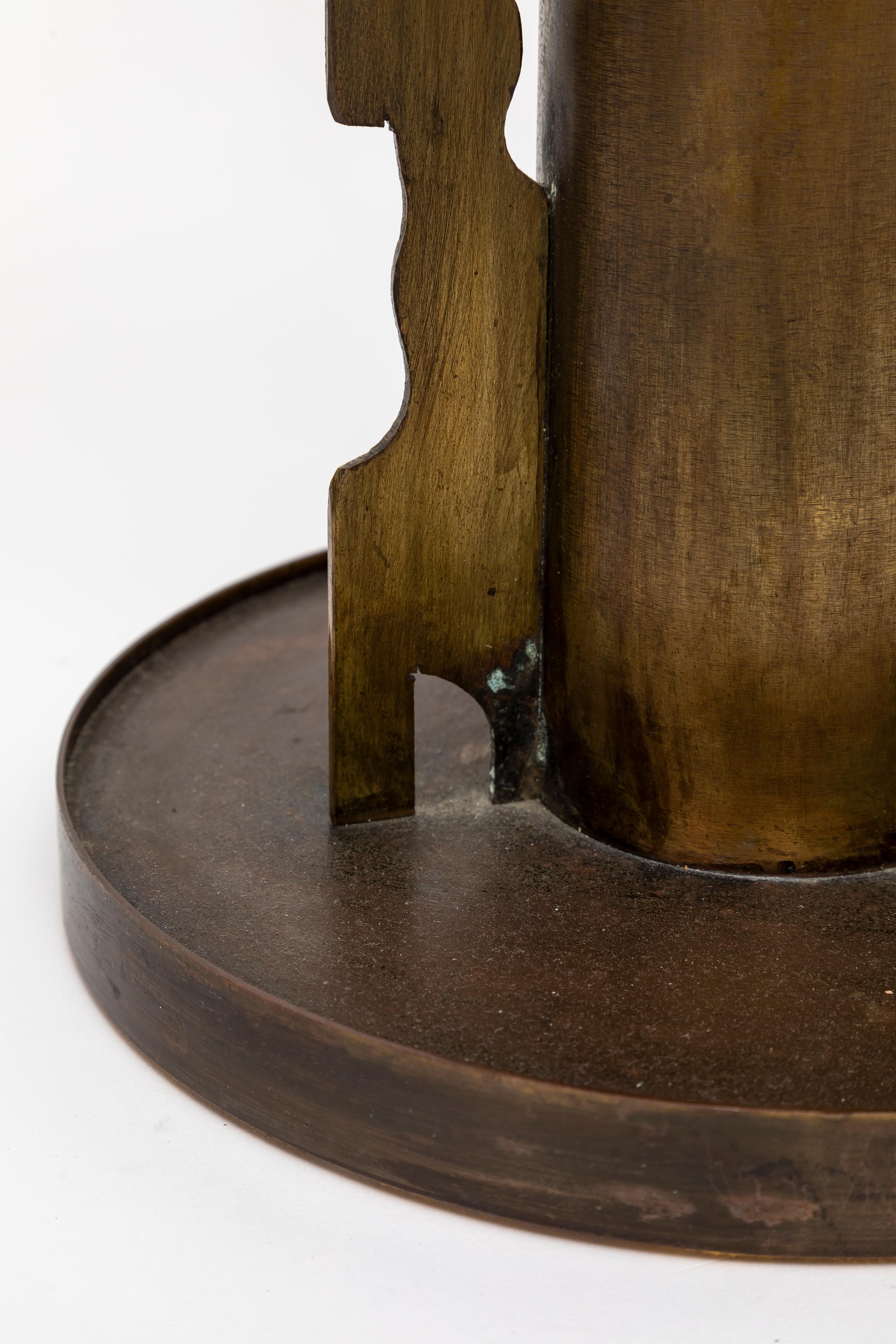 Philip & Kelvin Laverne, Paar etruskische Beistelltische aus Bronze nach Picasso im Angebot 2