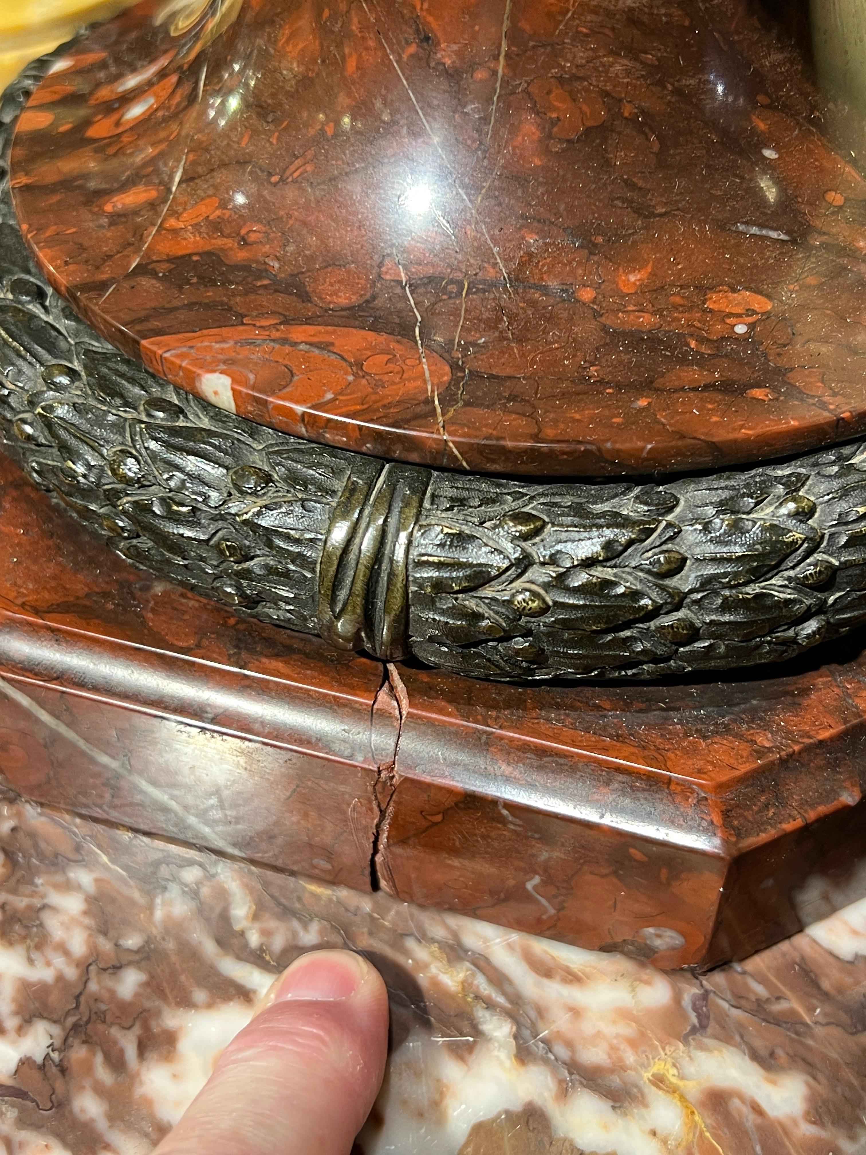 Paire de sculptures en bronze de bustes féminins d'après Pierre-Louis Detrier (1822-1897) en vente 6