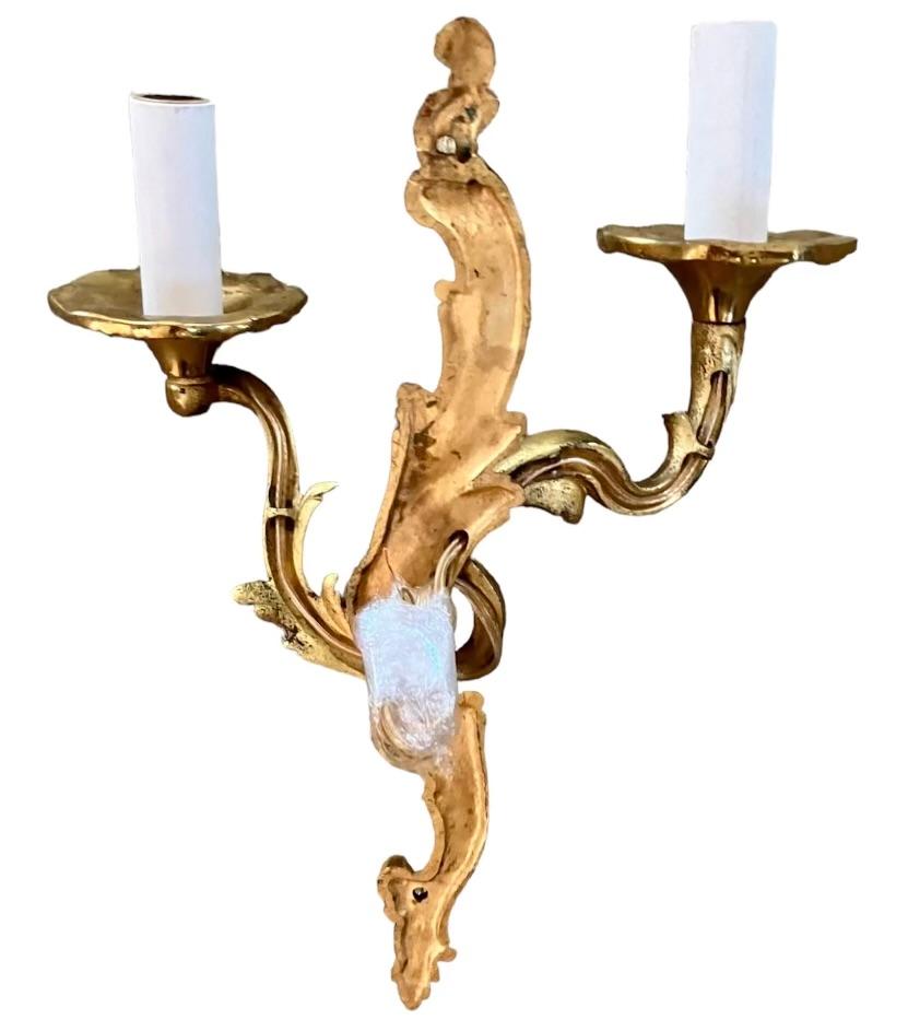 Bronzo Coppia di sconsigliere in bronzo in stile Luigi XV in vendita