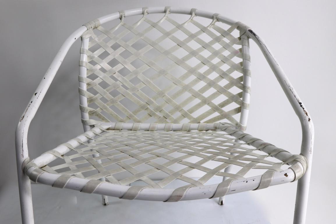 Pair of Brown Jordan Kantan Garden Patio Chairs by Tadao Inouye In Good Condition In New York, NY