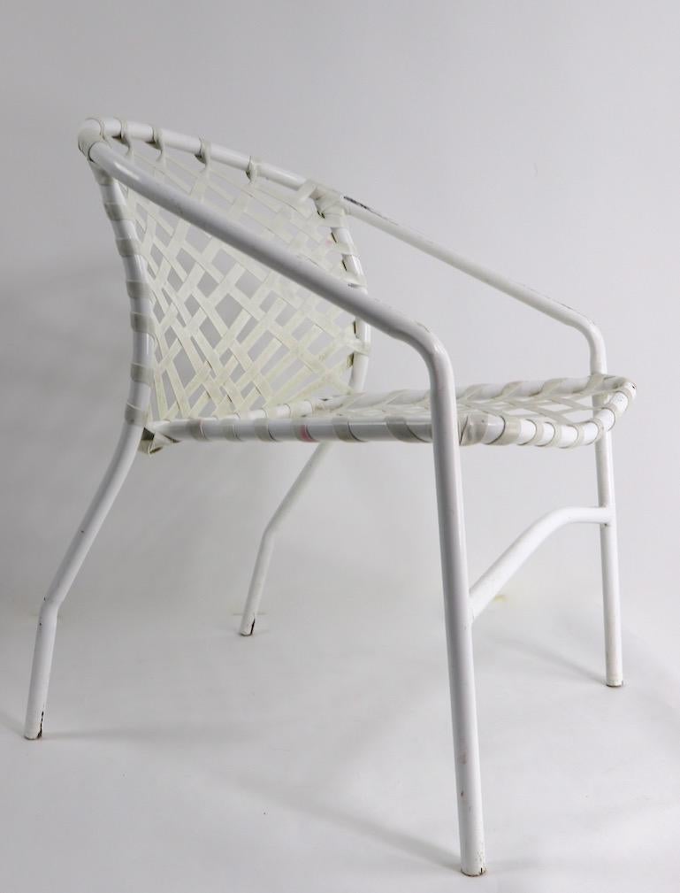 Pair of Brown Jordan Kantan Garden Patio Chairs by Tadao Inouye 1