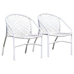 Pair of Brown Jordan Kantan Garden Patio Chairs by Tadao Inouye