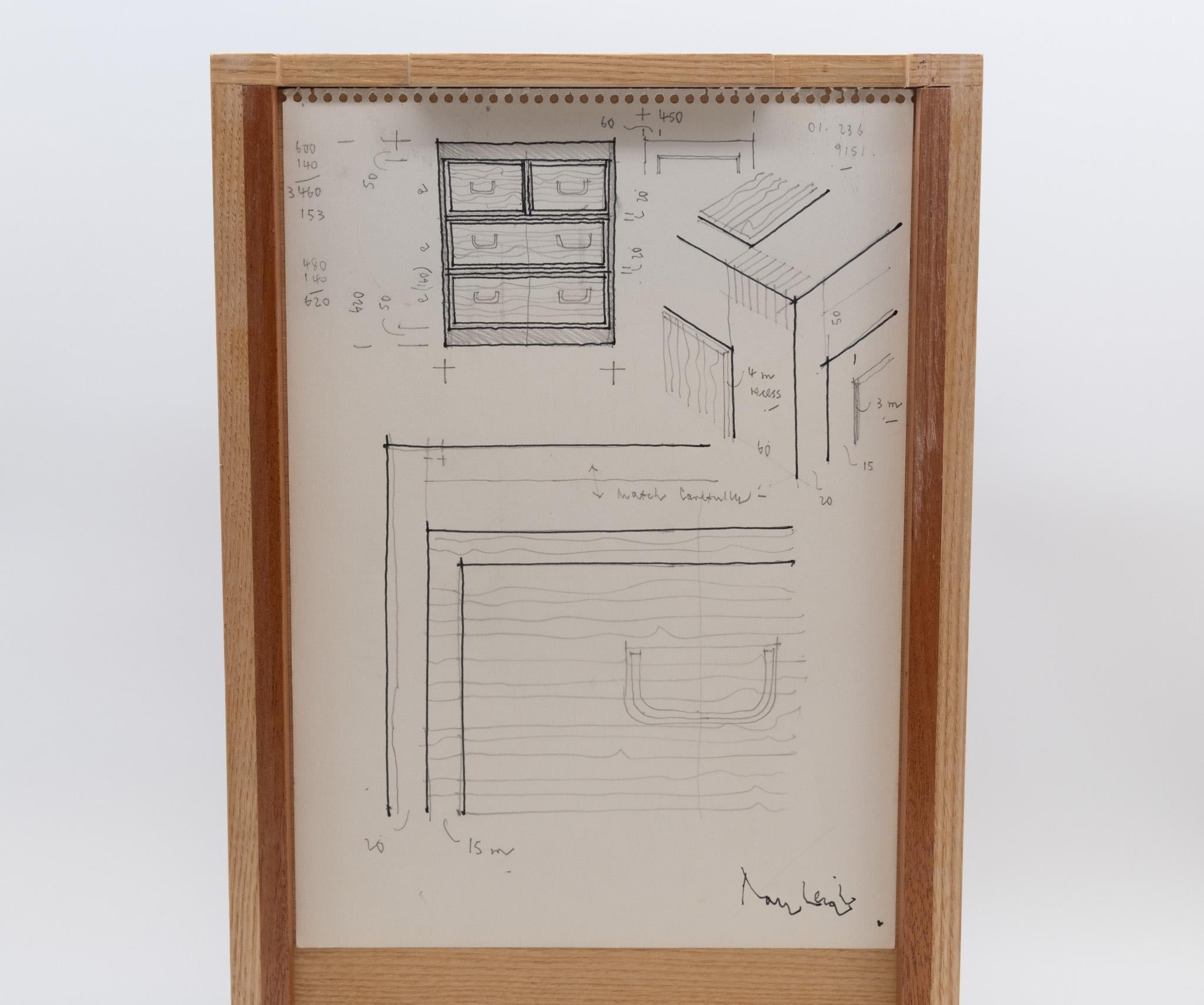 Pair Burr Yew Bedside Chests Designed By Ray Leigh For Gordon Russell 1988 im Angebot 9