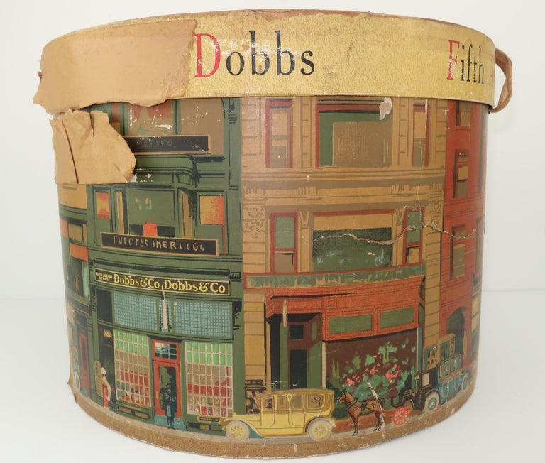 Pair C.1940 Dobbs Fifth Ave NY Hat Boxes at 1stDibs dobbs new york