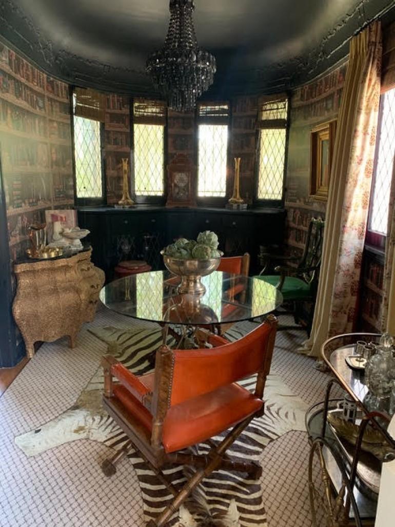 20th Century Pair of Campaign Style Leather and Wood Chairs