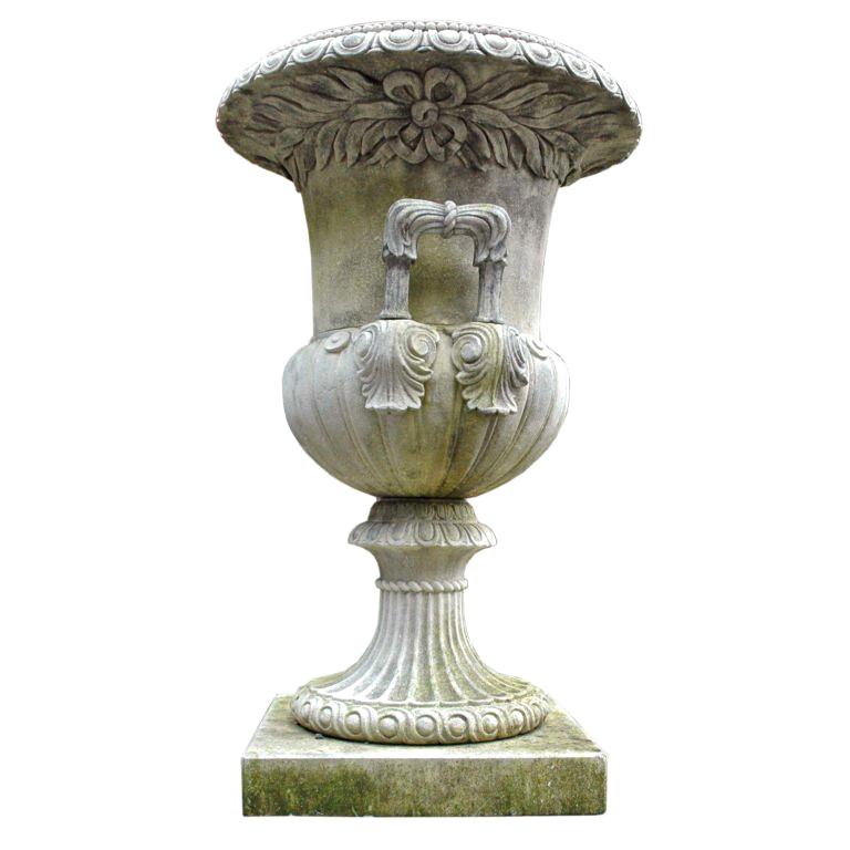 Pair Campana Urns For Sale