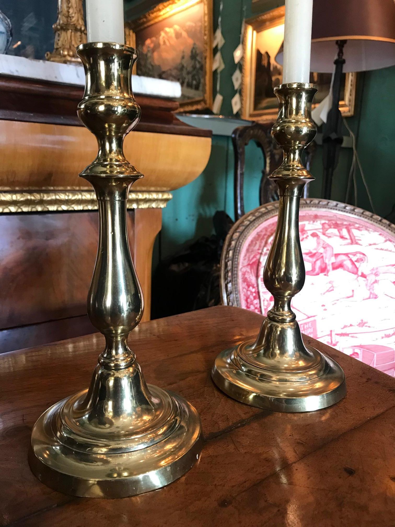 candelabro antico ottone