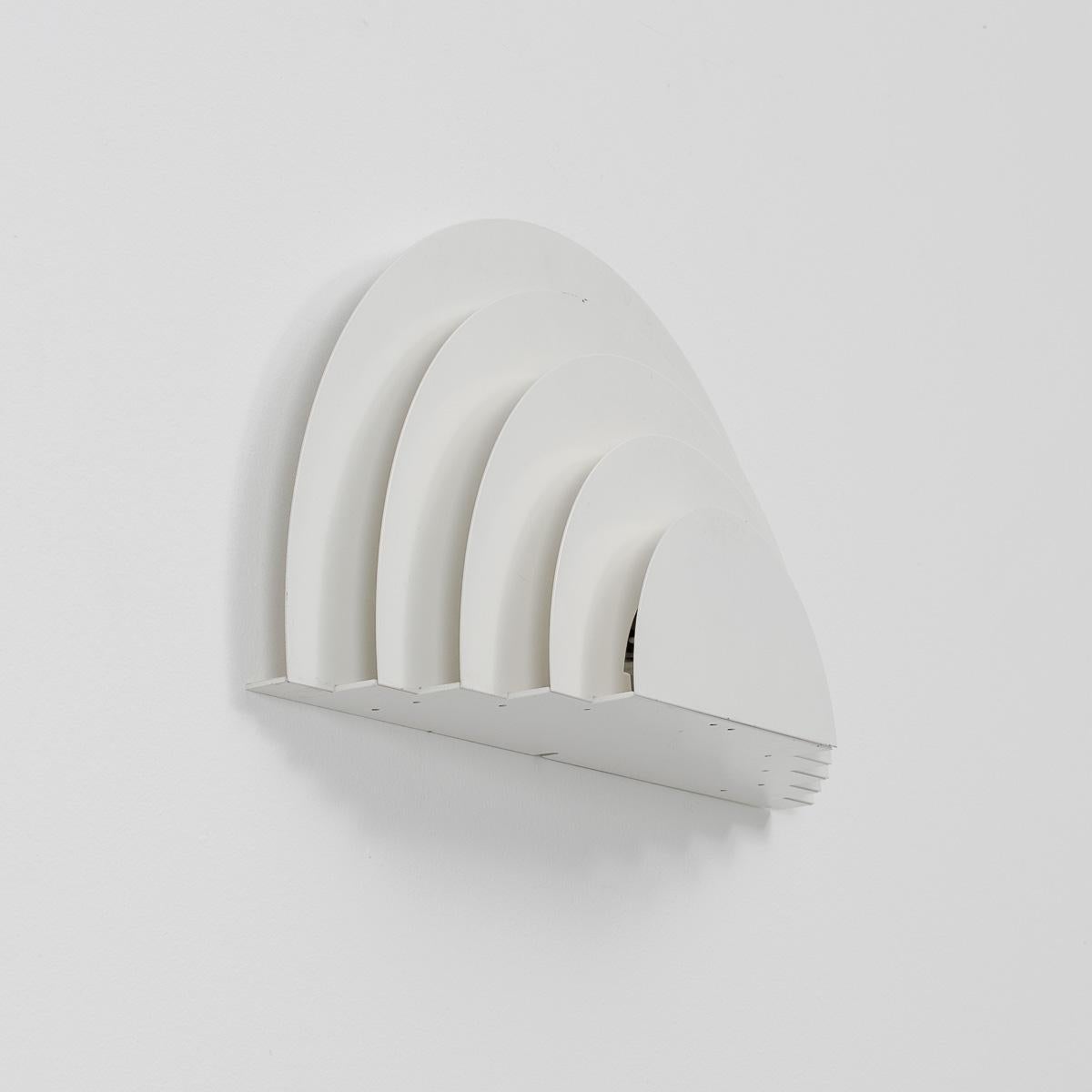 Late 20th Century Pair Casati and Ponzio Meander Wall Lamp for RAAK, Netherlands, 1970s