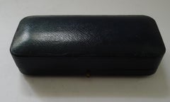 Pair Cased Antique Sterling Silver Napkin Rings by Asprey & Co.