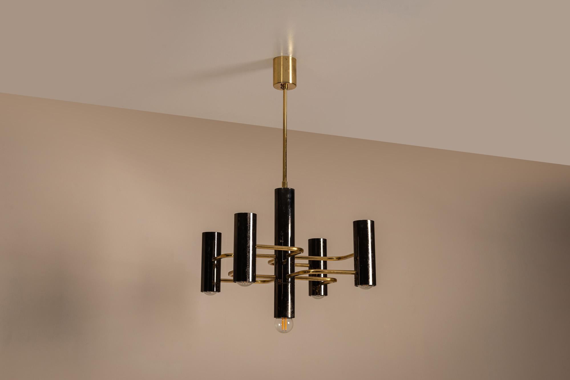 Paar Deckenleuchten von Gaetano Sciolari für Boulanger, Italien 1970er (Moderne der Mitte des Jahrhunderts) im Angebot