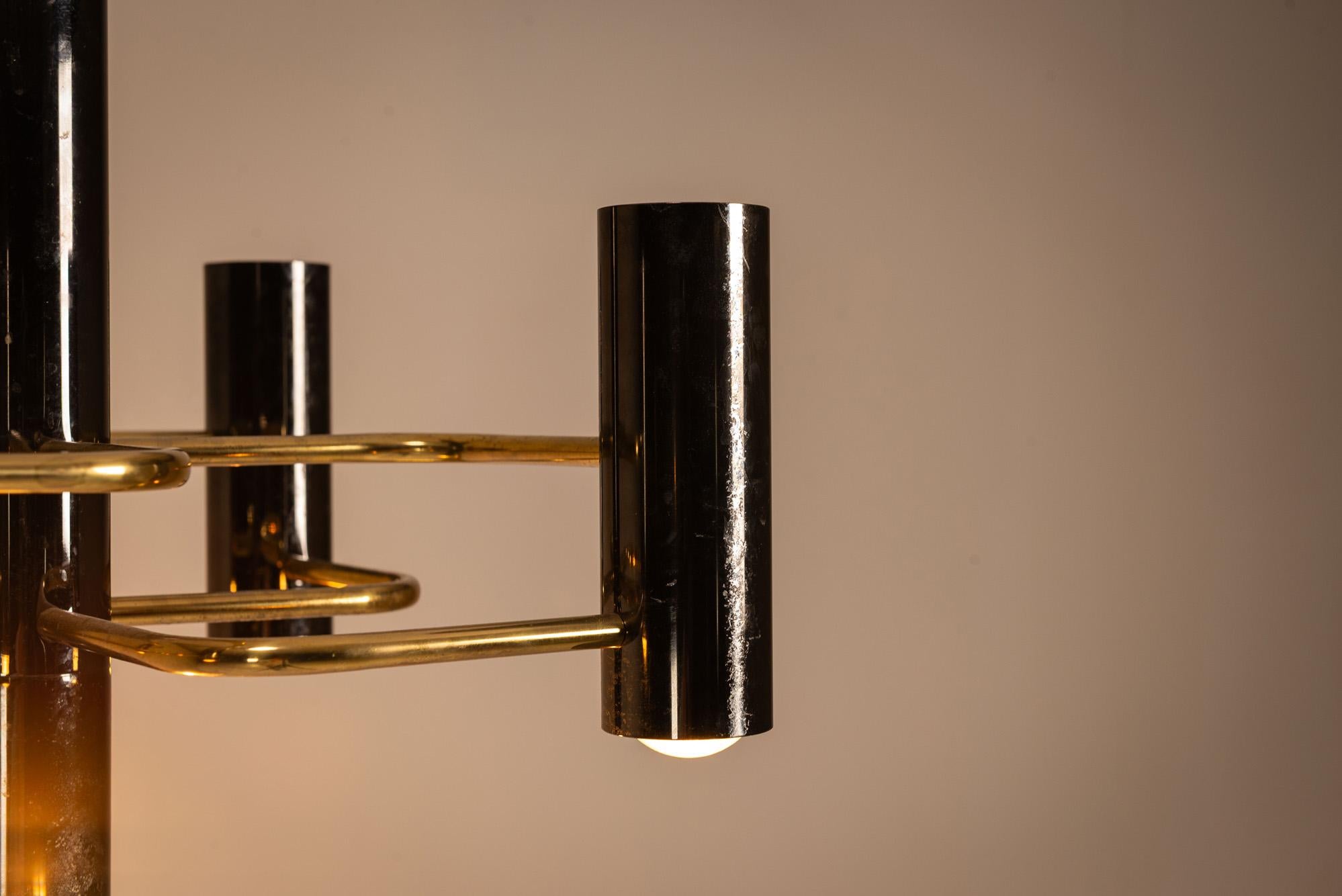 Paar Deckenleuchten von Gaetano Sciolari für Boulanger, Italien 1970er im Angebot 2