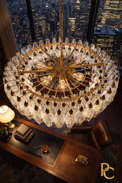 Pair Chandeliers, Murano