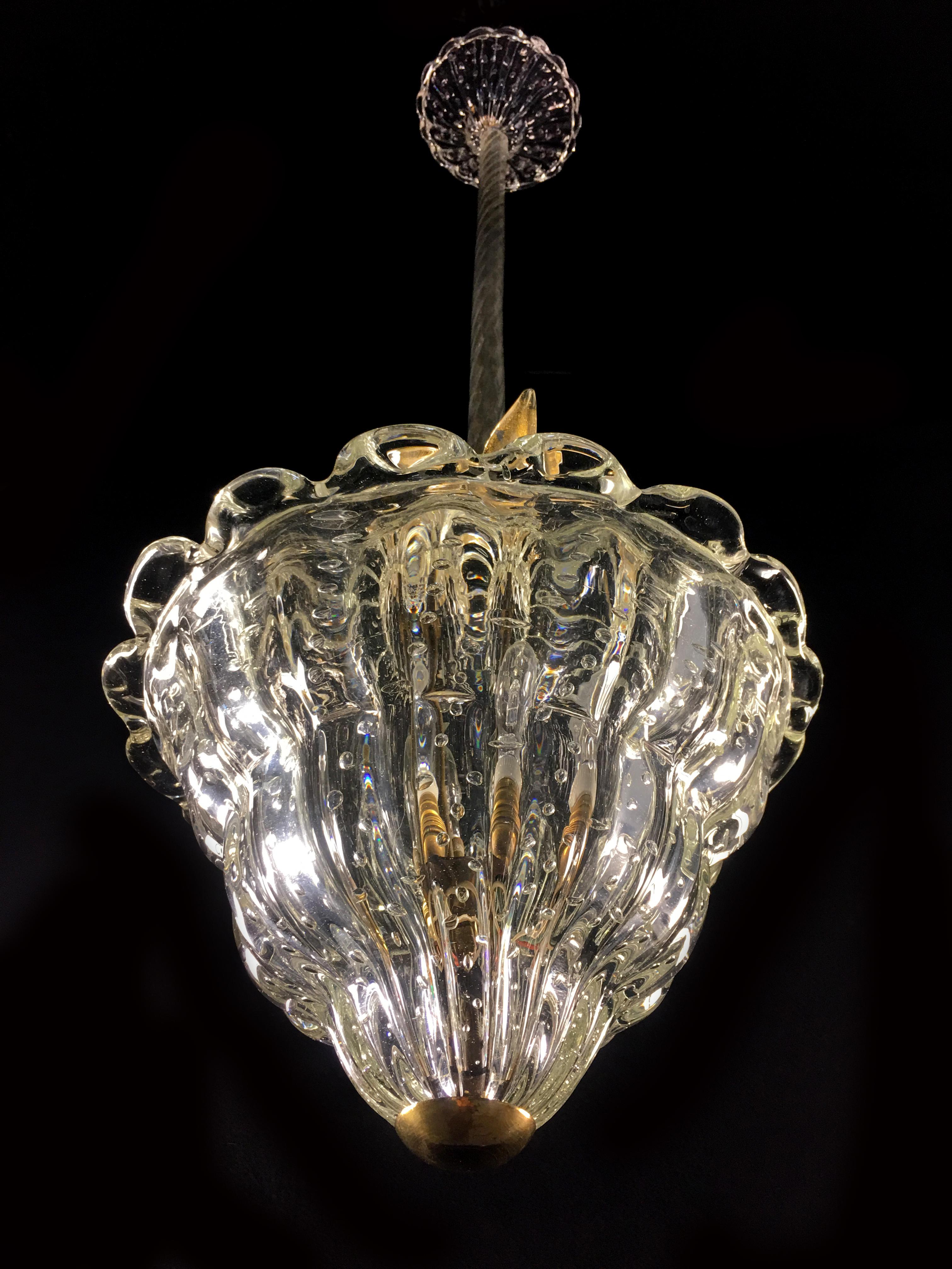 20th Century Pair of Chandeliers 