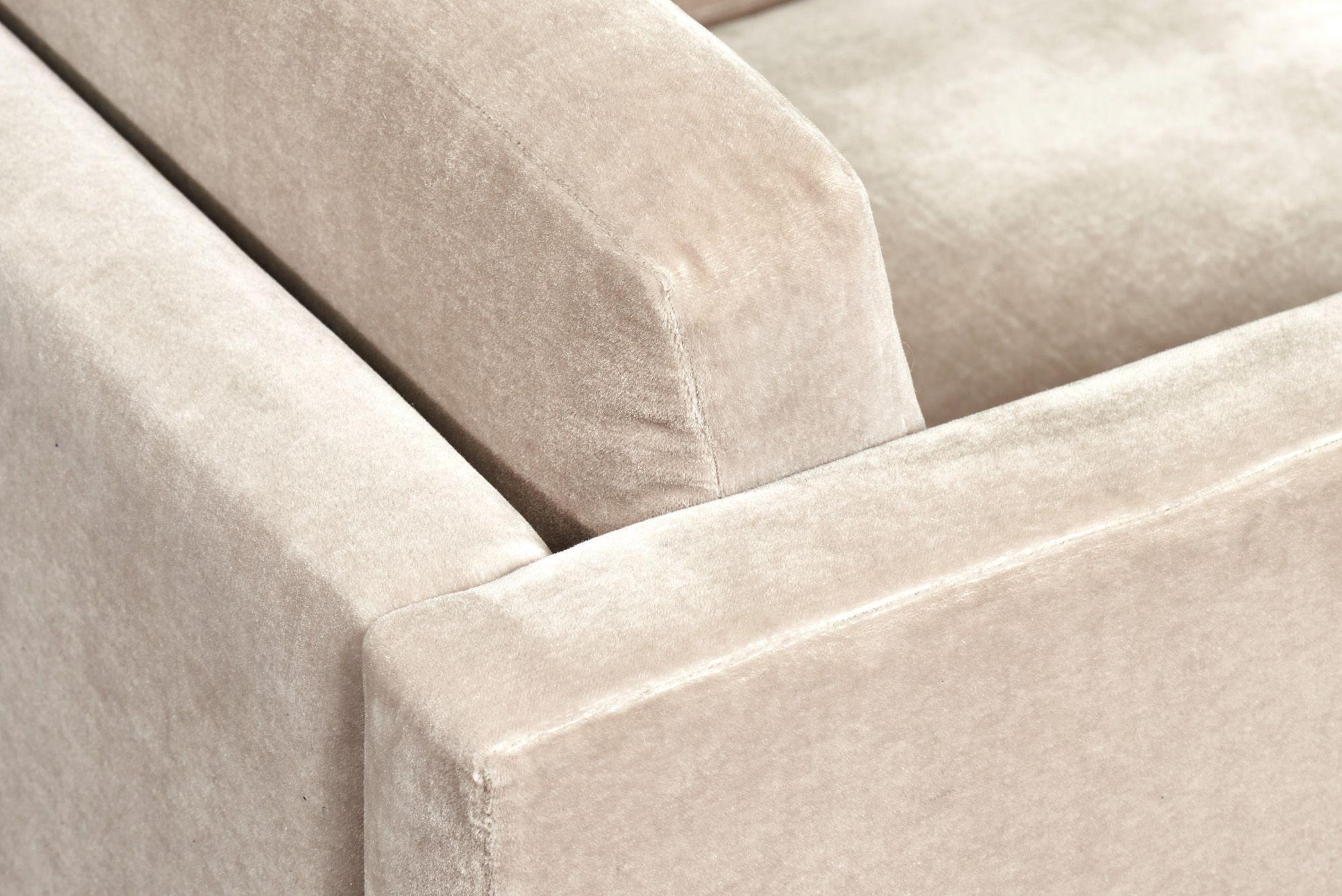 Pair Charles Pfister for Knoll Mohair Settees, 1980 1